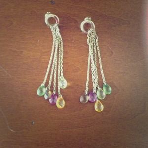 Jeweled earrings