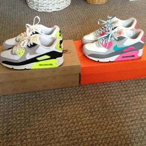 Two pairs of Air Max 90s--Reserved, no PayPal