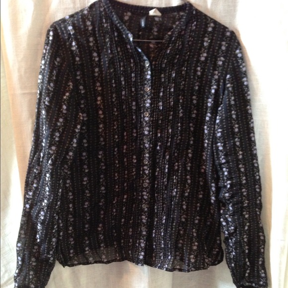 Black J. Crew Top