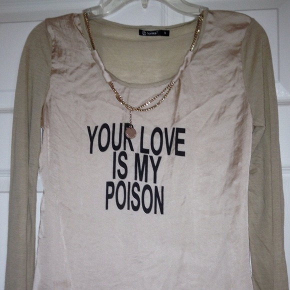 Mocha long sleeve shirt