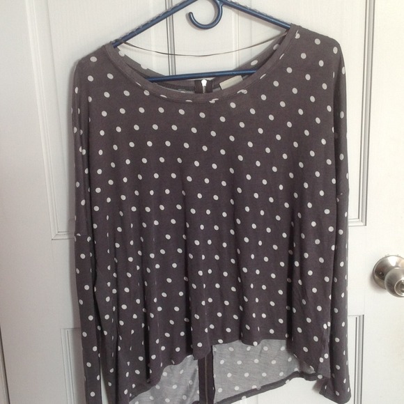ZARA LONG SLEEVE TOP