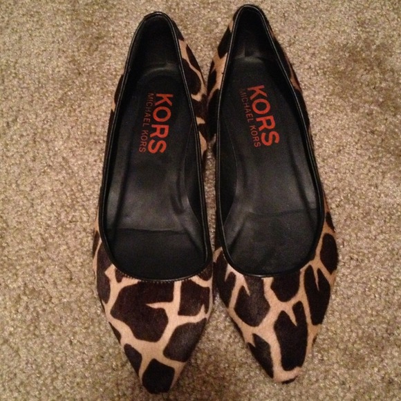 Kors by Michael Kors leopard flats ON HOLD