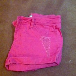 Forever 21 fuchsia shorts
