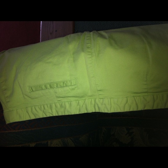 Fun lime capris