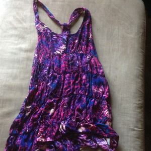 Purple Tie Dye Shirt