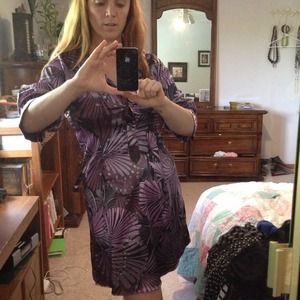 UCB silky mini shirt dress