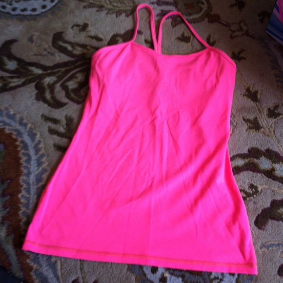 Lululemon bundle*****neon coral / pink workout top