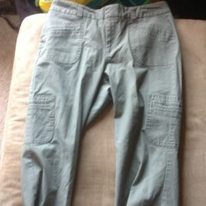 Grey Cargo Pants