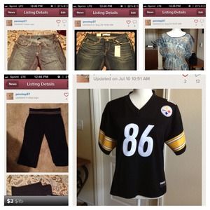 Steelers Ward Jersey from NFL for her line.