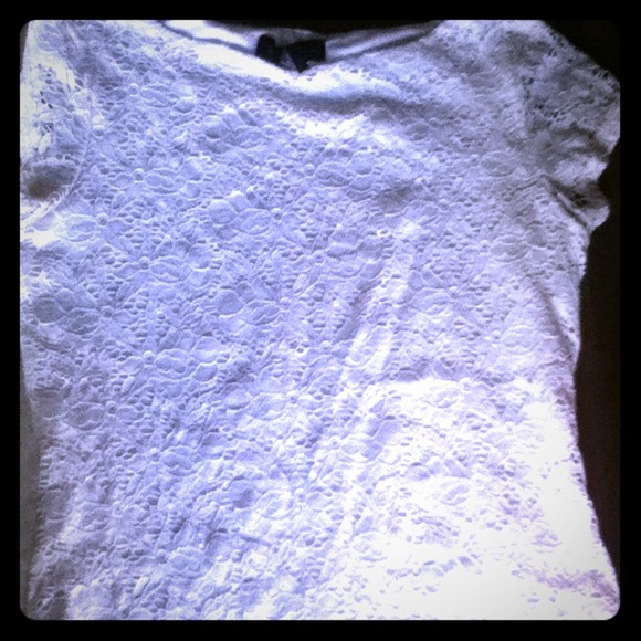 White nice shirt