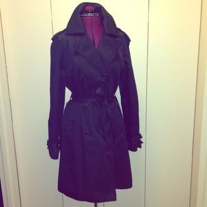 Michael Kors Classic Black Trench