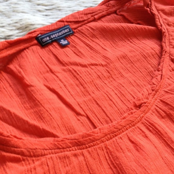 πSALEπβ¬οΈβ¬Anthropologie Brick 3/4 Sleeve Blouse - Picture 4 of 4