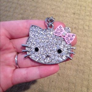 Hello Kitty BLING diamond necklace