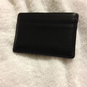 Coach card holder