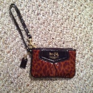 Authentic Coach Wristlet