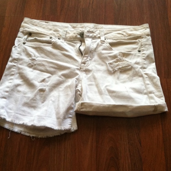 White boy style shorts