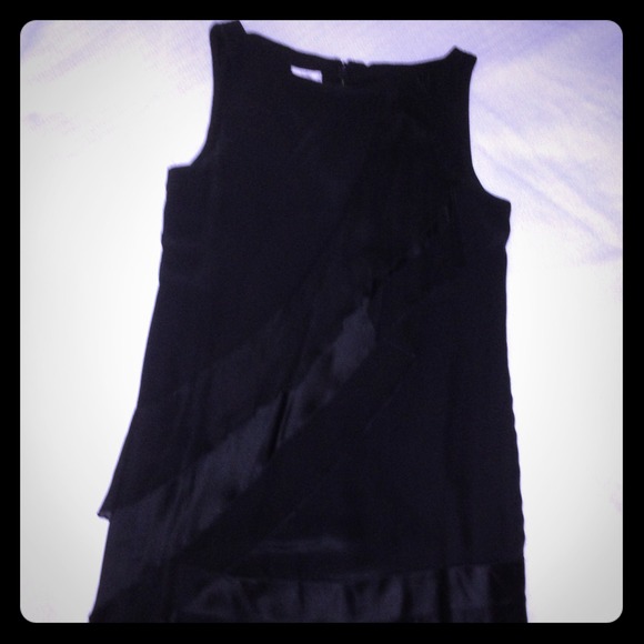 Sleeveless Black Tunic Dress.