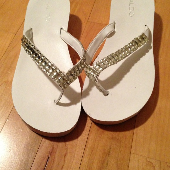 RESERVED! Aldo bling sandals