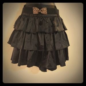 Reduced❗❗Black Tiered Skirt