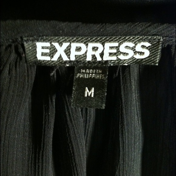 Express sheer black blouse - Picture 4 of 4