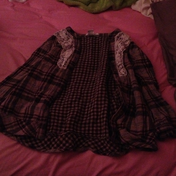 Plaid Cardigan!