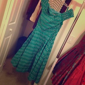 Boat Print Modcloth Dress