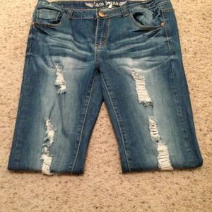 ✋Reserved✋Ripped Blue Jeans