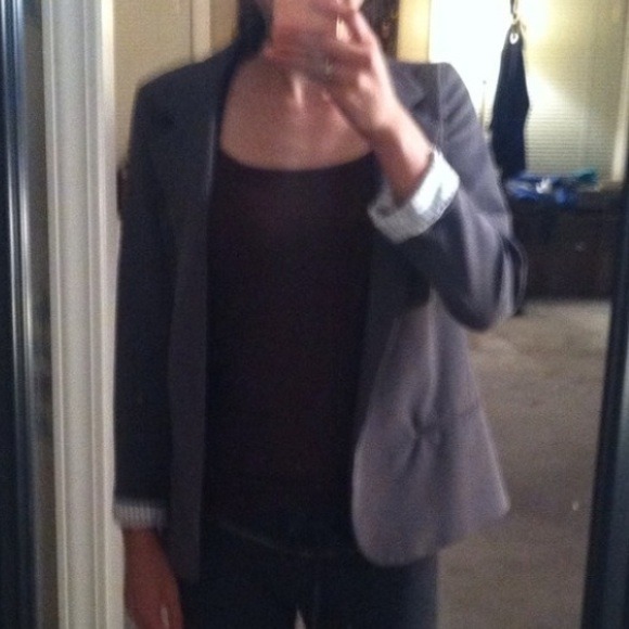 Dark Gray Blazer - Picture 2 of 4