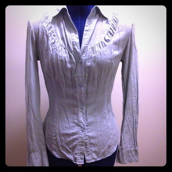 ***DONATED*** Light blue button up dress shirt