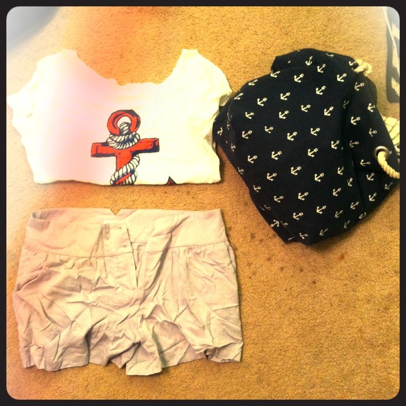 Cute blue shorts! Never worn 🎀
