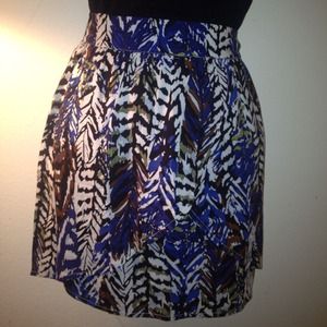 Tribal print skirt (sold)