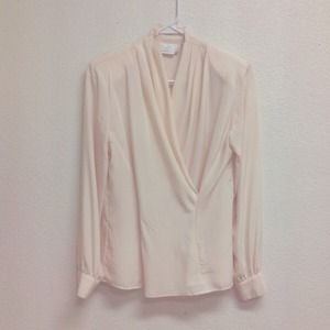 Vintage cream blouse