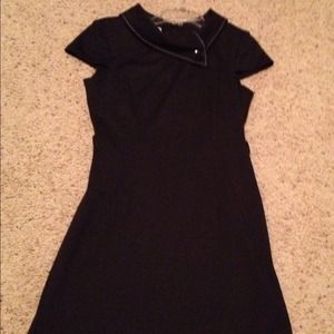 🚫Sold🚫Black dress w white stitching