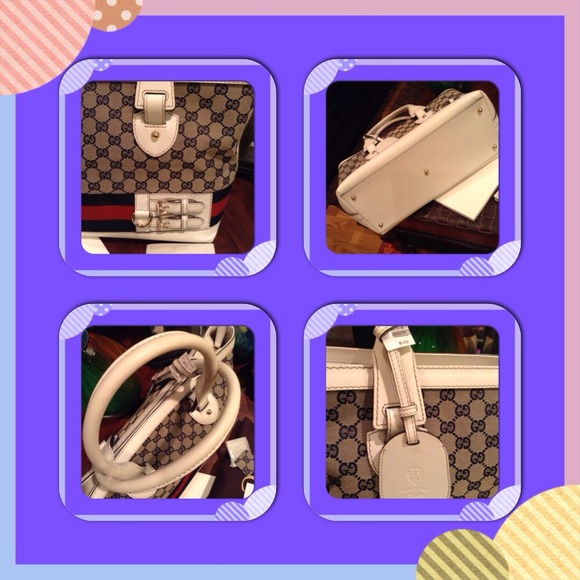 💯%Authentic Gucci 257085 heritage medium tote - Picture 4 of 4