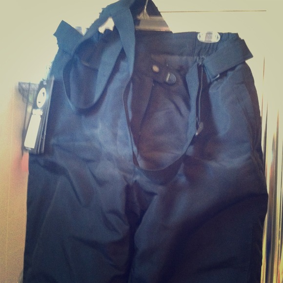 Ski pants, black, medium