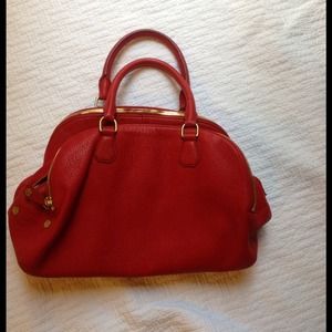 J.crew Satchel in Red. Brand new.