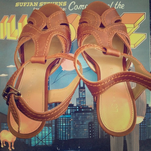 Adorable Lauren Conrad Sandals. 8.5