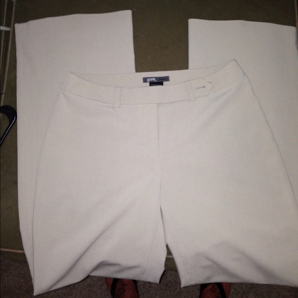 Yank America Wide-leg Khaki Dress Pants