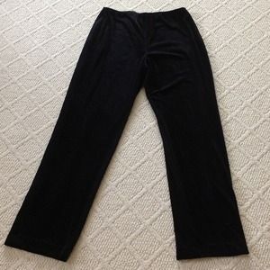 Dressy velvet pants by Ellen Tracy
