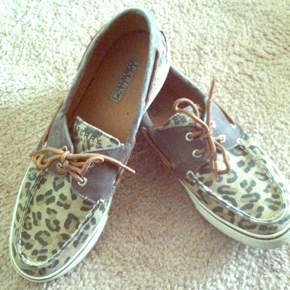 ✨Leopard Sperry Top-Siders✨
