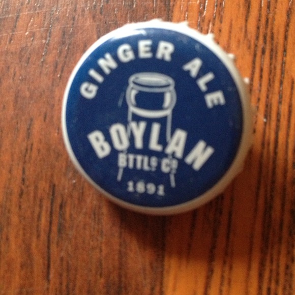 Not for Sale!!!  Ginger Ale Bottle Cap Pin.