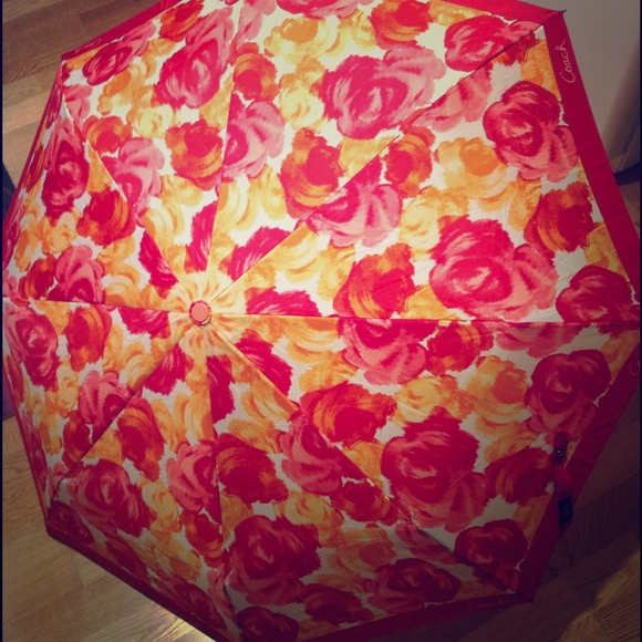 Coach Accessories - RESERVED: Coach Ashley Floral Print Umbrella