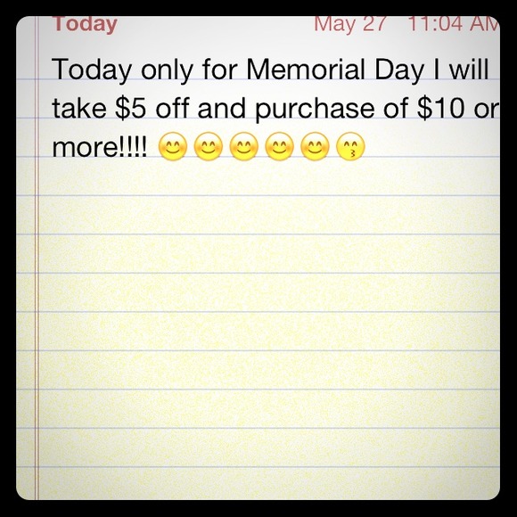 Memorial Day Sale