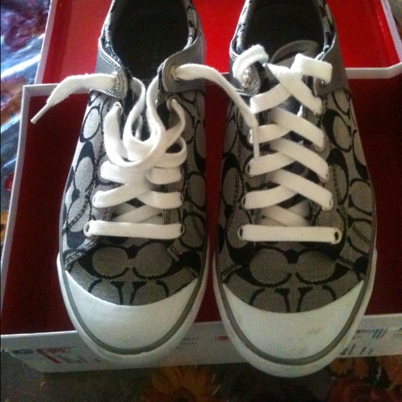 Coach sneakers size 8.5 - Picture 1 of 2