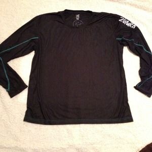 Zumba black long sleeve shirt