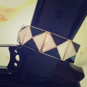 Geometric Cuff Bracelet