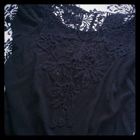 cute laced tee