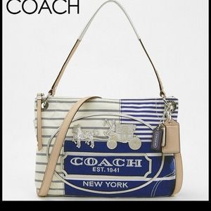 Brand New Coach Poppy Patchwork Purse