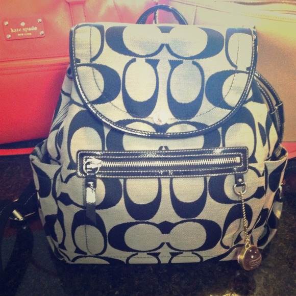 Authentic coach backpack