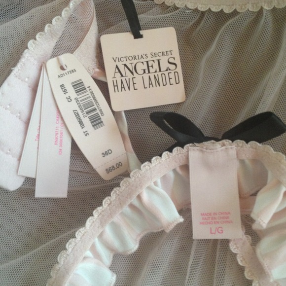 🚫SOLD SEXY VS lingerie. Sequined. Matching thong. - Picture 4 of 4